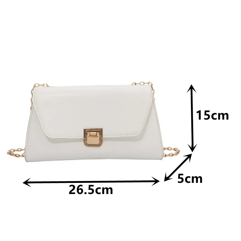 Chain Crossbody Bags for Women Luxury Pu Leather Shoulder Bag Brand Designer Hand Bags 2021 Ladies Small Flap Messenger Bag Sac
Chain Crossbody Bags for Women Luxury Pu Leather Shoulder Bag Brand Designer Hand Bags 2021 Ladies Small Flap Messenger Bag Sac