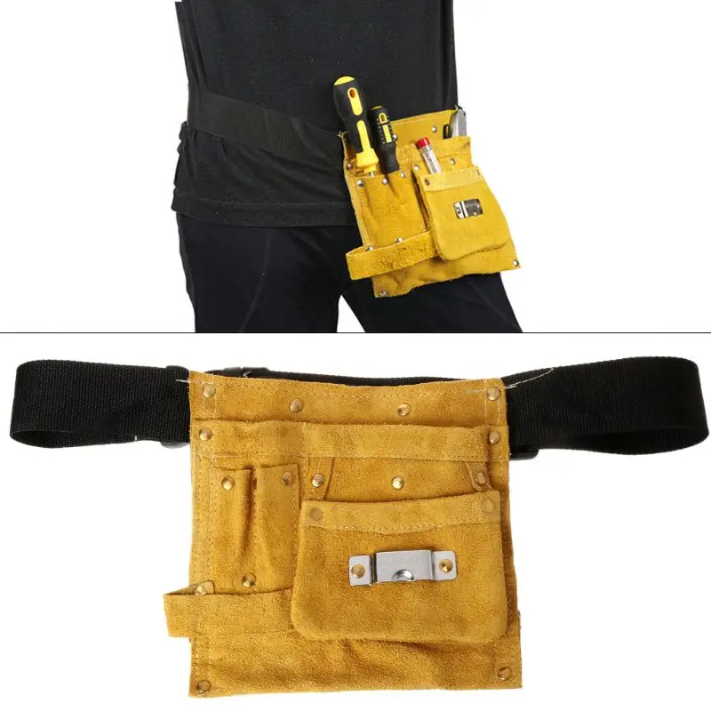 5 Styles Electrician Tool Bag Waist Pocket Utility Pouch Belt Storage Holder Organizer Oxford cloth Split Leather Tools Bag
5 Styles Electrician Tool Bag Waist Pocket Utility Pouch Belt Storage Holder Organizer Oxford cloth Split Leather Tools Bag