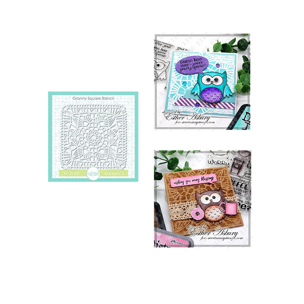 Arrival New Square Background Stencil Diy Embossing Paper Card Template Craft Layering Mould for Walls Painting Scrapbooking
Arrival New Square Background Stencil Diy Embossing Paper Card Template Craft Layering Mould for Walls Painting Scrapbooking