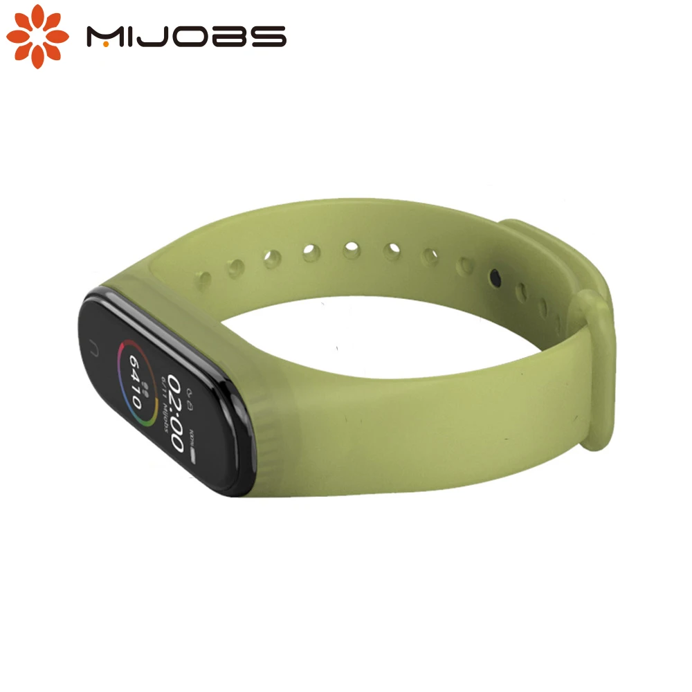 Ремешок Mijobs для Xiaomi Mi Band 4 ремешок умный браслет силиконовый 3|Смарт-аксессуары| |