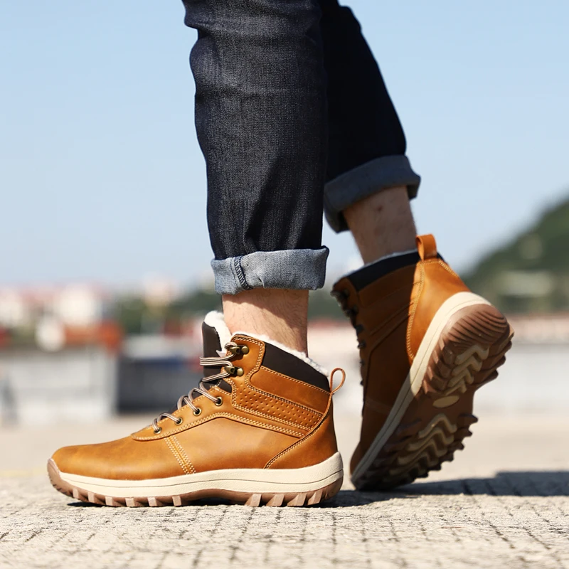 YRZL Men Hiking Shoes Winter Snow Warm Waterproof Casual Lace Up Men Trekking Outdoor High-top Hiking Shoes Large Size 39-48
YRZL Men Hiking Shoes Winter Snow Warm Waterproof Casual Lace Up Men Trekking Outdoor High-top Hiking Shoes Large Size 39-48