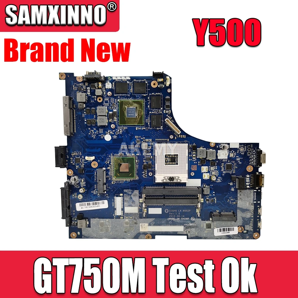 NM-A142 For Lenovo ideapad Y500 QIQY6 NM-A142 laptop motherboard Y500 GT750 mainboard with graphics card Test
NM-A142 For Lenovo ideapad Y500 QIQY6 NM-A142 laptop motherboard Y500 GT750 mainboard with graphics card Test