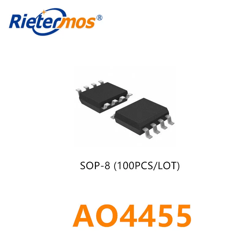 100pcs AO4455 SOP8 MADE IN CHINA
100pcs AO4455 SOP8 MADE IN CHINA