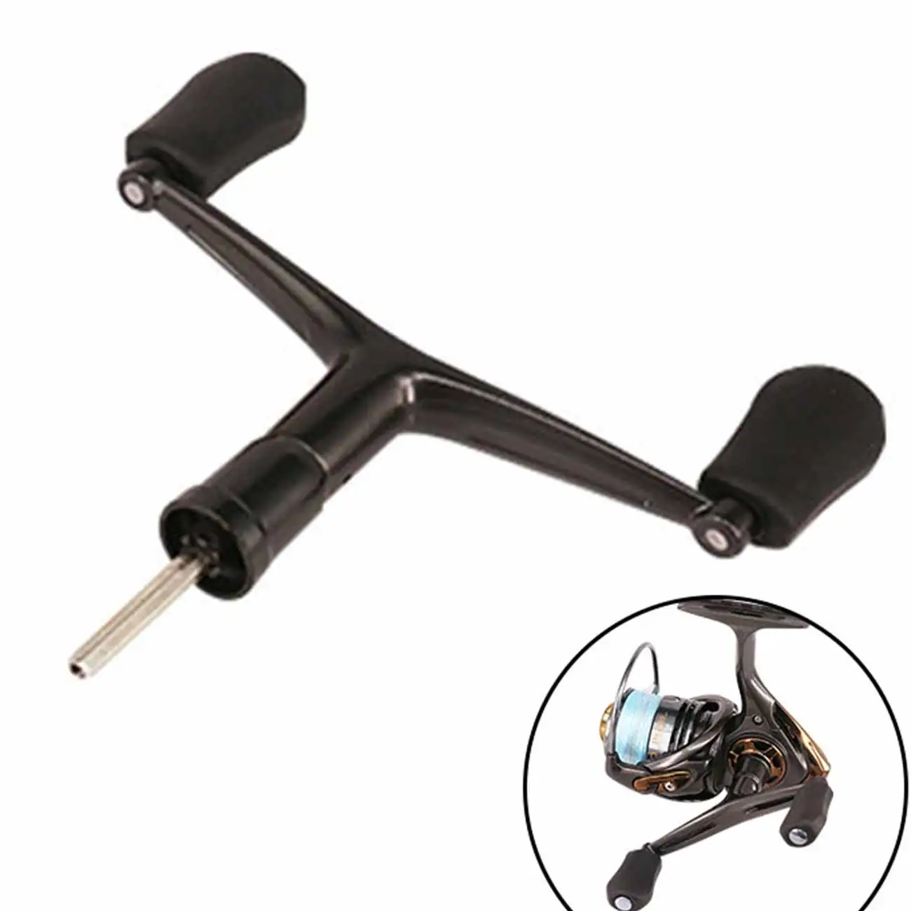 1pcs Fishing Reel Handle All Metal Spinning Reel Fold Handle J3FR Double Knobs Handle Rocker Arm fishing Tool
1pcs Fishing Reel Handle All Metal Spinning Reel Fold Handle J3FR Double Knobs Handle Rocker Arm fishing Tool