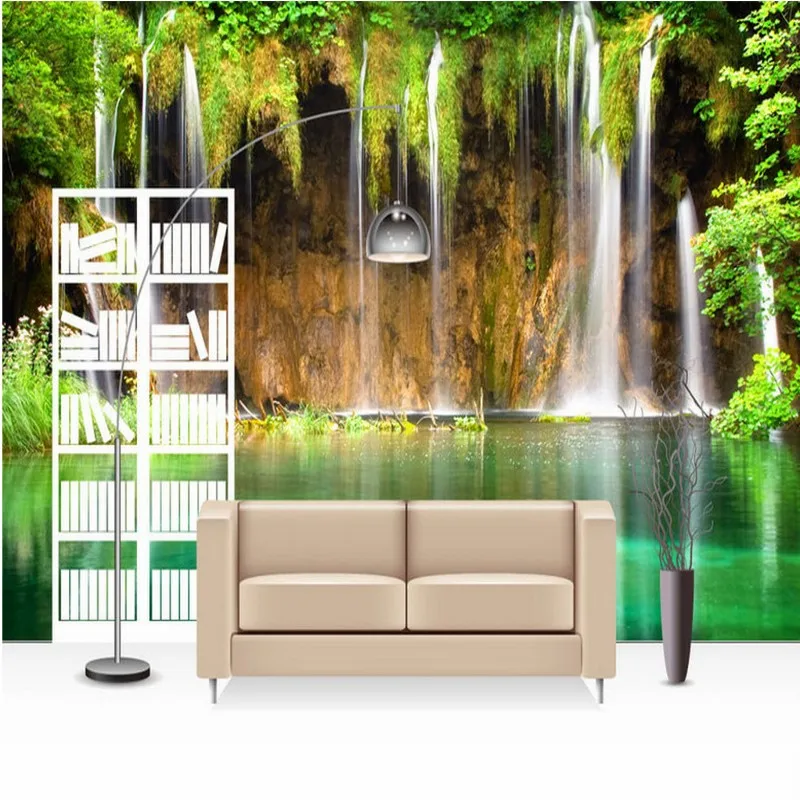 Прямая поставка, 3D фотообои, HD-обои, 3D водопады, потоковая вода, комната, ТВ, настенная фотография лобби
Прямая поставка, 3D фотообои, HD-обои, 3D водопады, потоковая вода, комната, ТВ, настенная фотография лобби