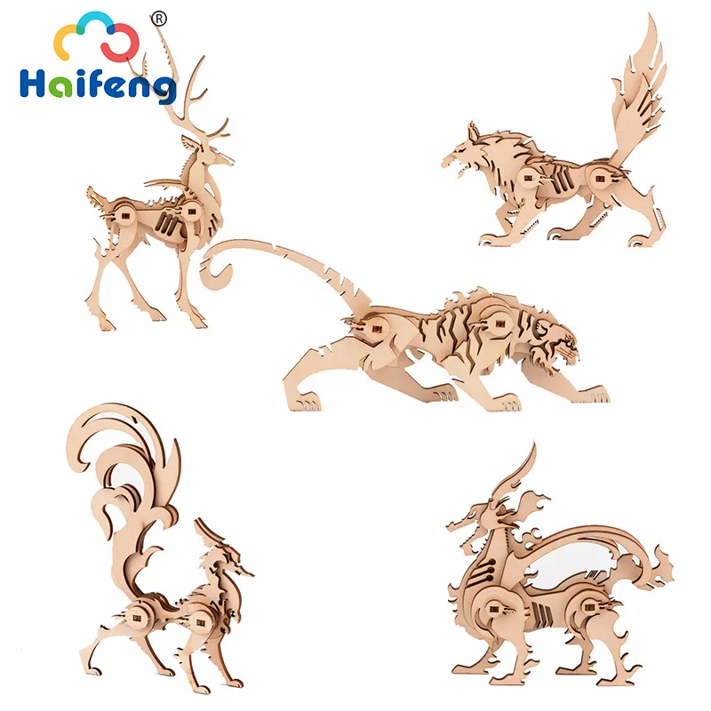 Wooden Puzzle 3D Model Toys Wood Puzzles Toy Children Children's Educational Toys Diy Handmade Building Blocks Animals Assembled
Wooden Puzzle 3D Model Toys Wood Puzzles Toy Children Children's Educational Toys Diy Handmade Building Blocks Animals Assembled