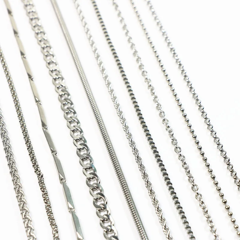 2.4MM Round Bead Thin Chain Necklace Stainless Steel For Men And Women Choker Necklace Wholesale DIY Pendant Jewelry Accessory
2.4MM Round Bead Thin Chain Necklace Stainless Steel For Men And Women Choker Necklace Wholesale DIY Pendant Jewelry Accessory