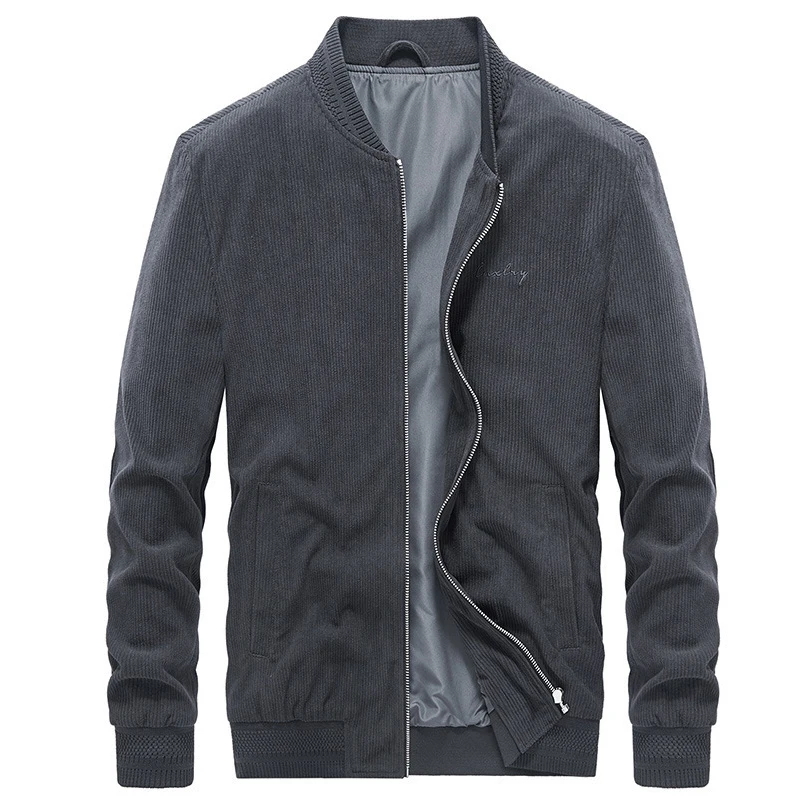 2021 New Spring Autumn Corduroy Jacket Men Stand Collar Baseball Jacket Jaqueta Masculina Solid Color Coat Men Large Size M-4XL
2021 New Spring Autumn Corduroy Jacket Men Stand Collar Baseball Jacket Jaqueta Masculina Solid Color Coat Men Large Size M-4XL