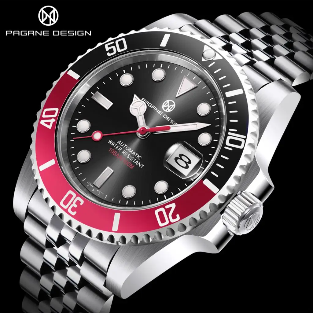 Pagrne Pagani Design 2021 New Casual Fashion Men' Mechanical Watch Sapphire Glass NH35 Moving Waterproof Automatic Watch Relogio
Pagrne Pagani Design 2021 New Casual Fashion Men' Mechanical Watch Sapphire Glass NH35 Moving Waterproof Automatic Watch Relogio