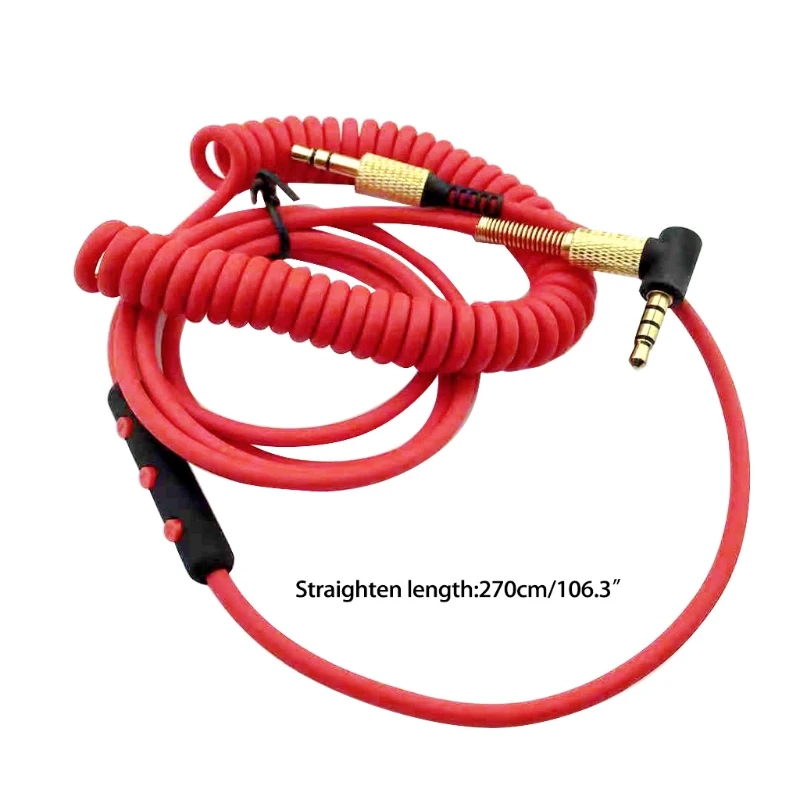 Сменный тянущийся пружинный аудиокабель для наушников Marshall Major II 2 Monitor
Сменный тянущийся пружинный аудиокабель для наушников Marshall Major II 2 Monitor