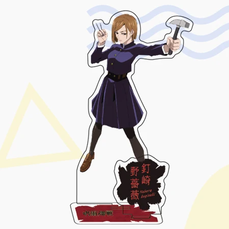 Animeu Jujutsu Kaisen Kugisaki Nobara Acrylic Cute Stand Figure Cosplay Game Student Model Plate Desk Table Decor Xmas Gifts
Animeu Jujutsu Kaisen Kugisaki Nobara Acrylic Cute Stand Figure Cosplay Game Student Model Plate Desk Table Decor Xmas Gifts