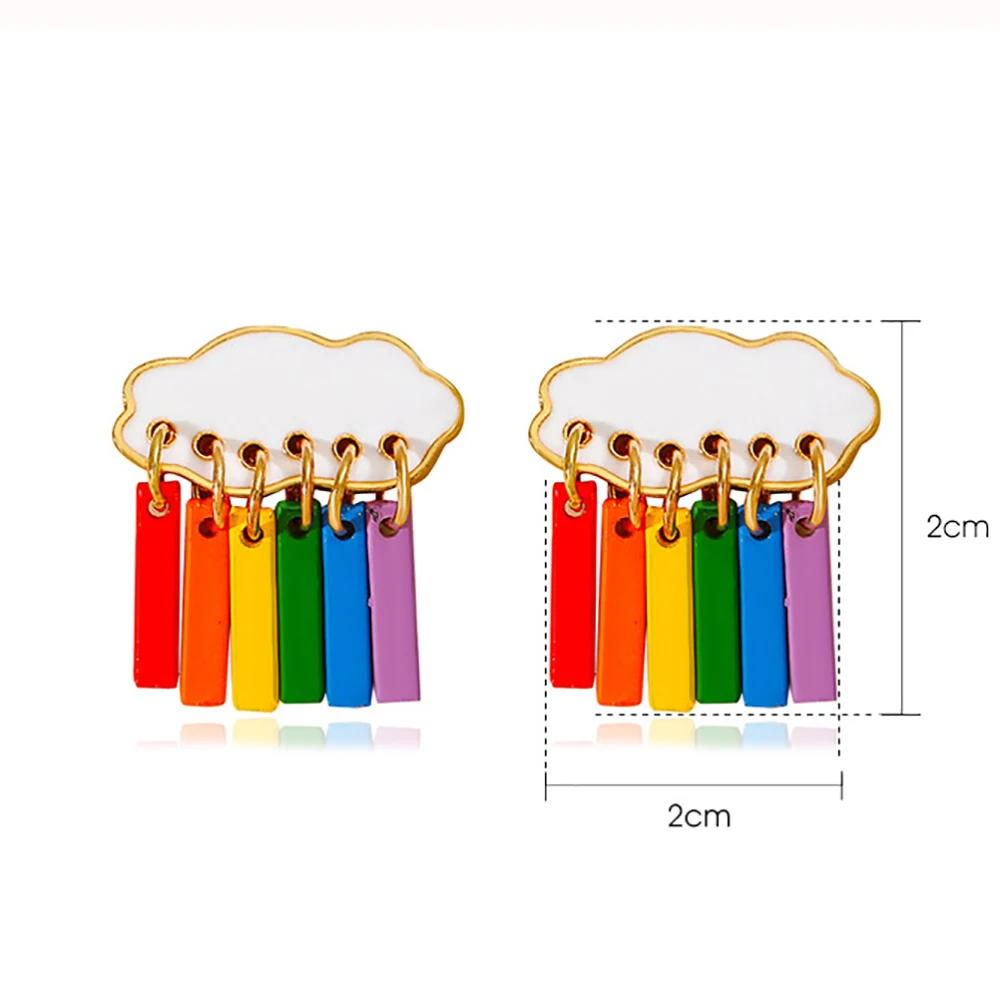 Korea Cute Cloud Rainbow Tassel Earrings for Women Long Color Sweet Drop Earrings Boho Jewelry Drop Earrings
Korea Cute Cloud Rainbow Tassel Earrings for Women Long Color Sweet Drop Earrings Boho Jewelry Drop Earrings