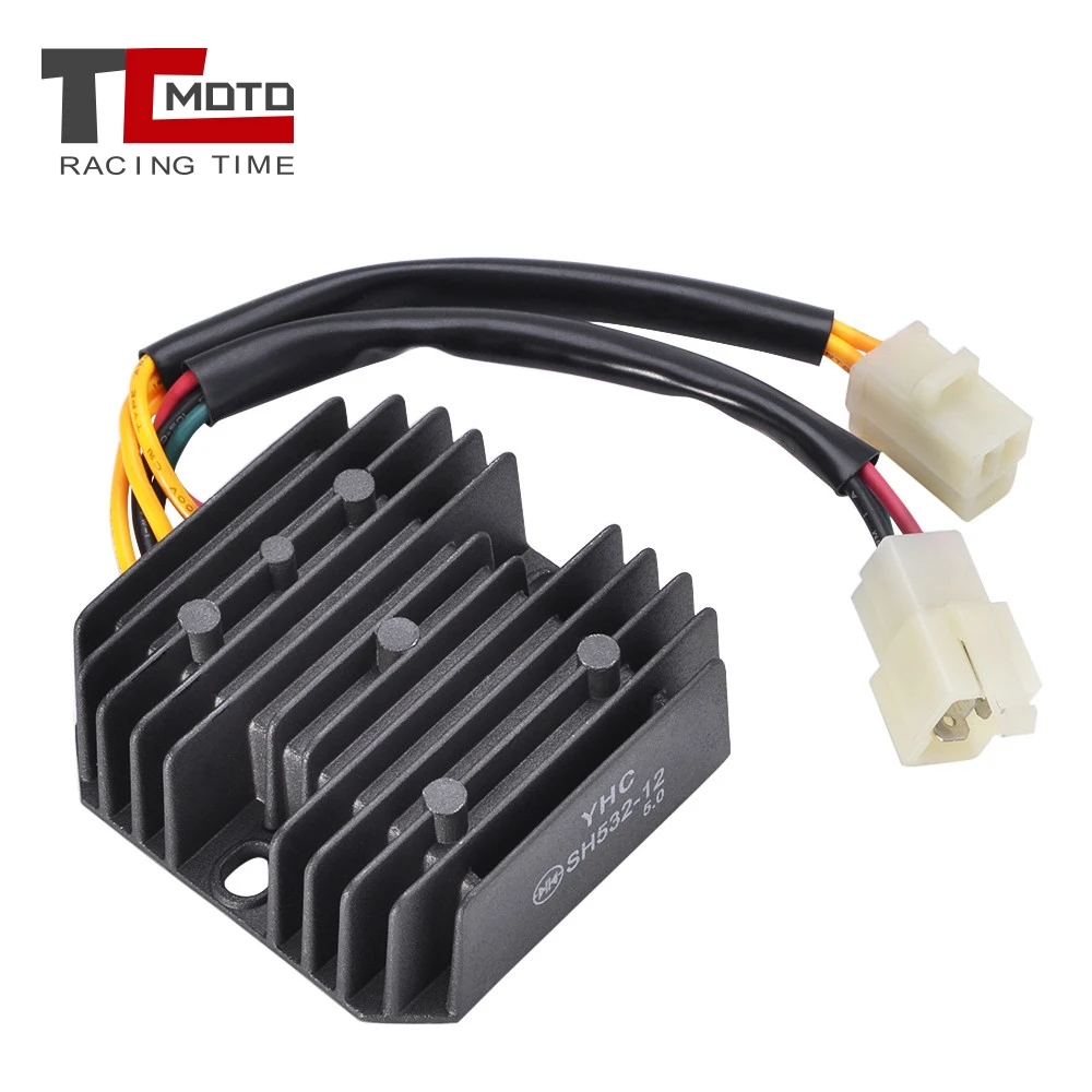 TCMOTO 6 Wires 12 Voltage Regulator Rectifier For Honda CBT125 CB125T CBT 125 1982-1993 CMX450 1986-1988
TCMOTO 6 Wires 12 Voltage Regulator Rectifier For Honda CBT125 CB125T CBT 125 1982-1993 CMX450 1986-1988