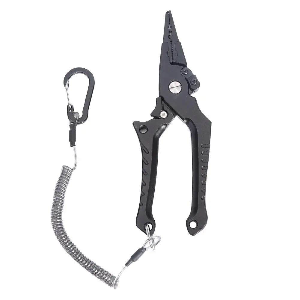 Aluminum Alloy Self-locking Fishing Pliers Easy to Keep and Carry Lightweight and Delicate Hook Remover Line Cutter Fish Gripper
Aluminum Alloy Self-locking Fishing Pliers Easy to Keep and Carry Lightweight and Delicate Hook Remover Line Cutter Fish Gripper