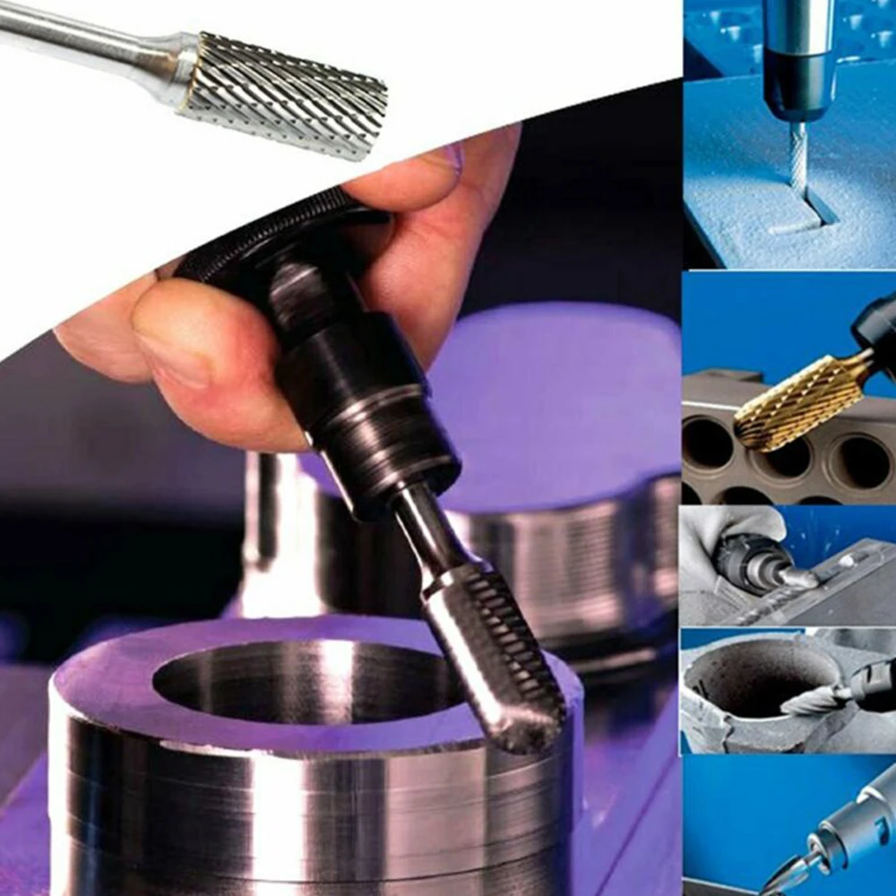 6mm Shank Rotary Tools Milling Point Die Burr Double Cut Deburring Polishing Cutting Tools Electric Grinding Accessories
6mm Shank Rotary Tools Milling Point Die Burr Double Cut Deburring Polishing Cutting Tools Electric Grinding Accessories