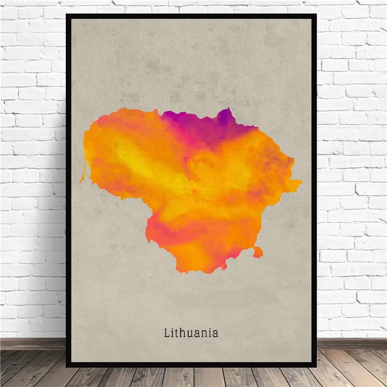 Литва Акварельная карта холст картина настенные картины печать домашний Декор настенный плакат для декора для гостиной
Литва Акварельная карта холст картина настенные картины печать домашний Декор настенный плакат для декора для гостиной