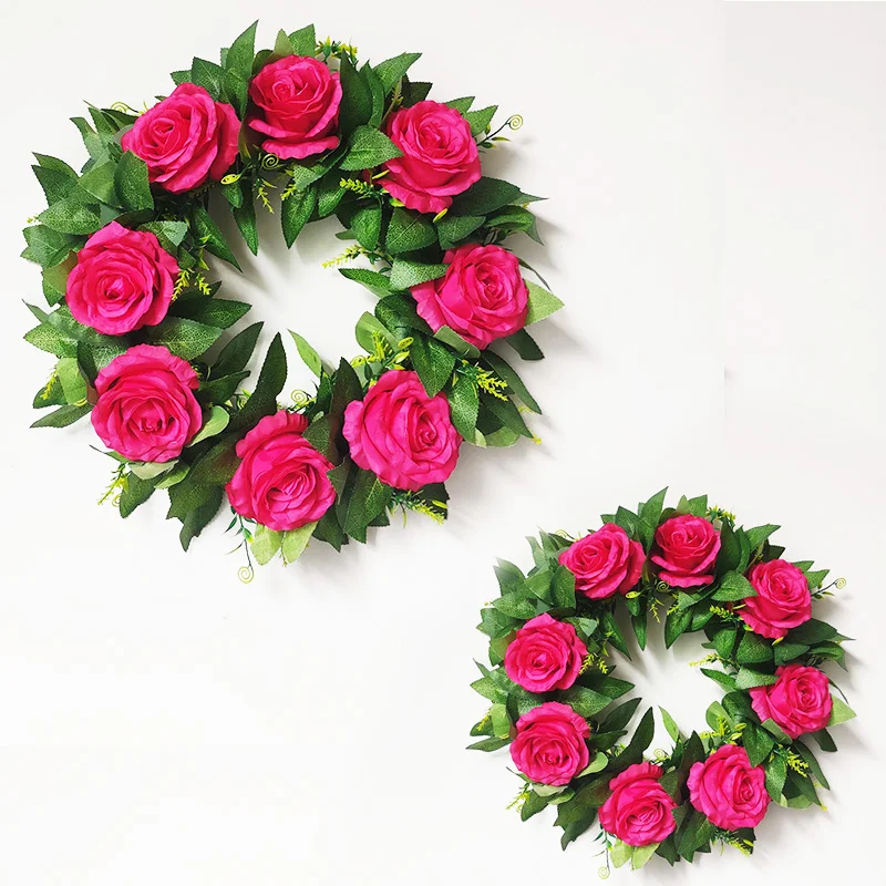 New Popular Rose Red Color Door Ornament Wall Hanging Home Decorative Wreath Easter Home Mall Wedding Decoration Farmhouse Decor
New Popular Rose Red Color Door Ornament Wall Hanging Home Decorative Wreath Easter Home Mall Wedding Decoration Farmhouse Decor
