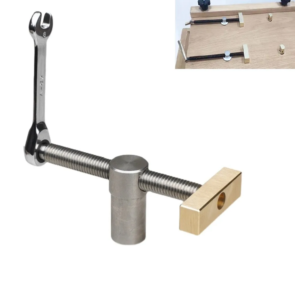 Woodworking Desktop Clip Adjustable Clip Clamp Brass Fixture Vise Woodworking Benches Joinery Carpenter Tool For 20MM Hole
Woodworking Desktop Clip Adjustable Clip Clamp Brass Fixture Vise Woodworking Benches Joinery Carpenter Tool For 20MM Hole