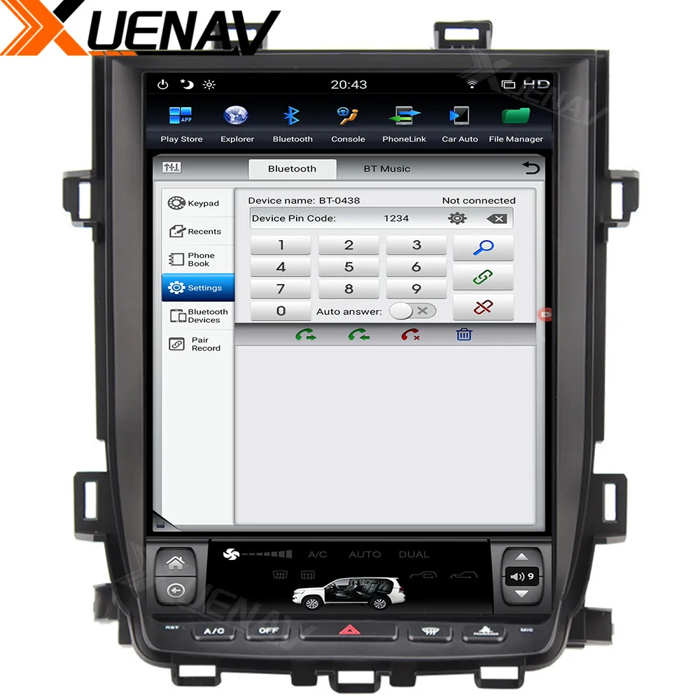 XUENAV 12.1'' 2 Din Android Car DVD Player GPS Navigation ForTOYOTA Alphard AH20 2010-2014 Car Multimedia Player Support carplay
XUENAV 12.1'' 2 Din Android Car DVD Player GPS Navigation ForTOYOTA Alphard AH20 2010-2014 Car Multimedia Player Support carplay
