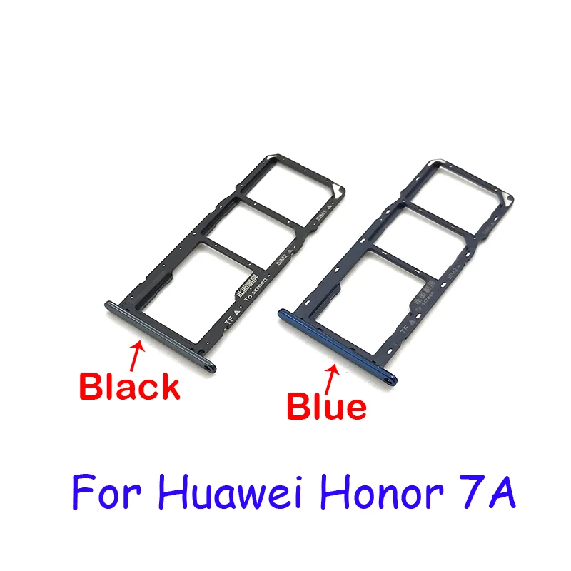Новый держатель для SIM-карты адаптер Huawei Honor 7A 7C P Smart запасные части | Мобильные