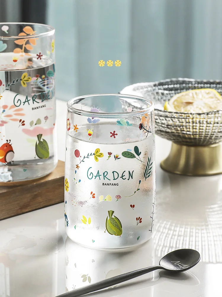 Mori System Ins Glass Handle Girl Lovely Fresh Simple Water Cup Household Heat-resistant Milk Cup Kawaii Cup
Mori System Ins Glass Handle Girl Lovely Fresh Simple Water Cup Household Heat-resistant Milk Cup Kawaii Cup