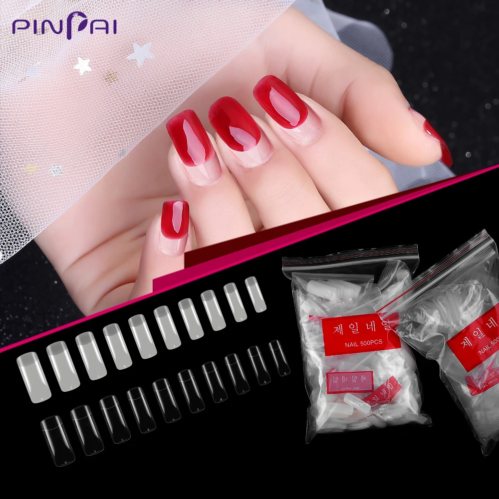 500 Pcs Clear Natural Half Cover Acrylic UV Gel French False Nail Art Tips Salon DIY Manicure Artificial Resin Fake Nail Sticker
500 Pcs Clear Natural Half Cover Acrylic UV Gel French False Nail Art Tips Salon DIY Manicure Artificial Resin Fake Nail Sticker