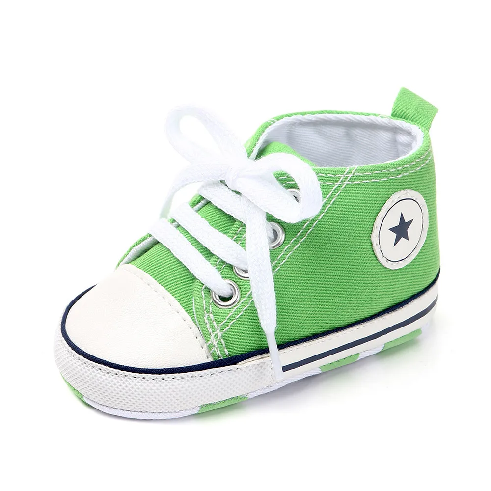 Baby Canvas Shoes Girl Boy Soft Colorful Star Lace-up Love Baby Canvas Shoes Unisex First Walker Comfortable Crib Shoes
Baby Canvas Shoes Girl Boy Soft Colorful Star Lace-up Love Baby Canvas Shoes Unisex First Walker Comfortable Crib Shoes