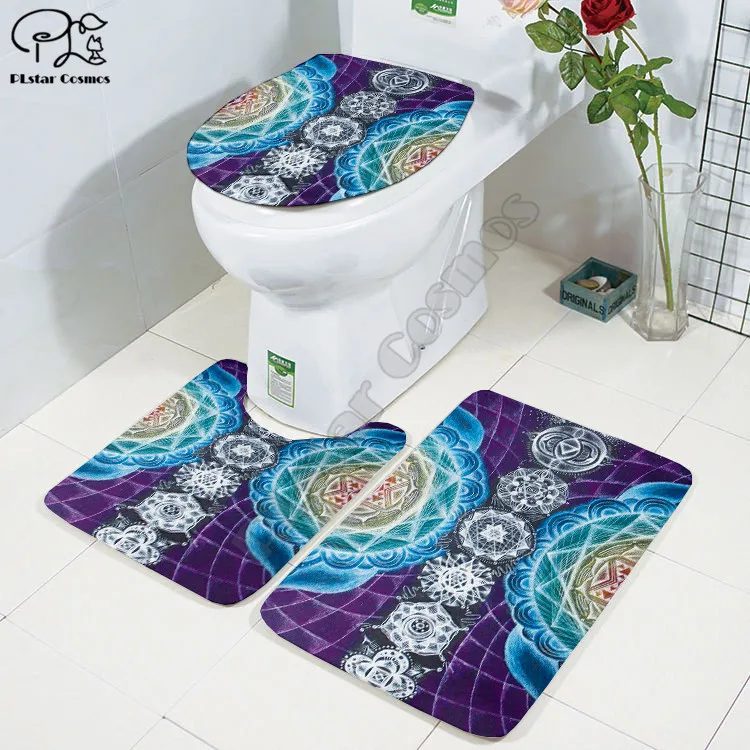 Cartoon funny Mayan Totem 3D printed Bathroom Pedestal Rug Lid Toilet Cover Bath Mat Set drop shipping style-3
Cartoon funny Mayan Totem 3D printed Bathroom Pedestal Rug Lid Toilet Cover Bath Mat Set drop shipping style-3