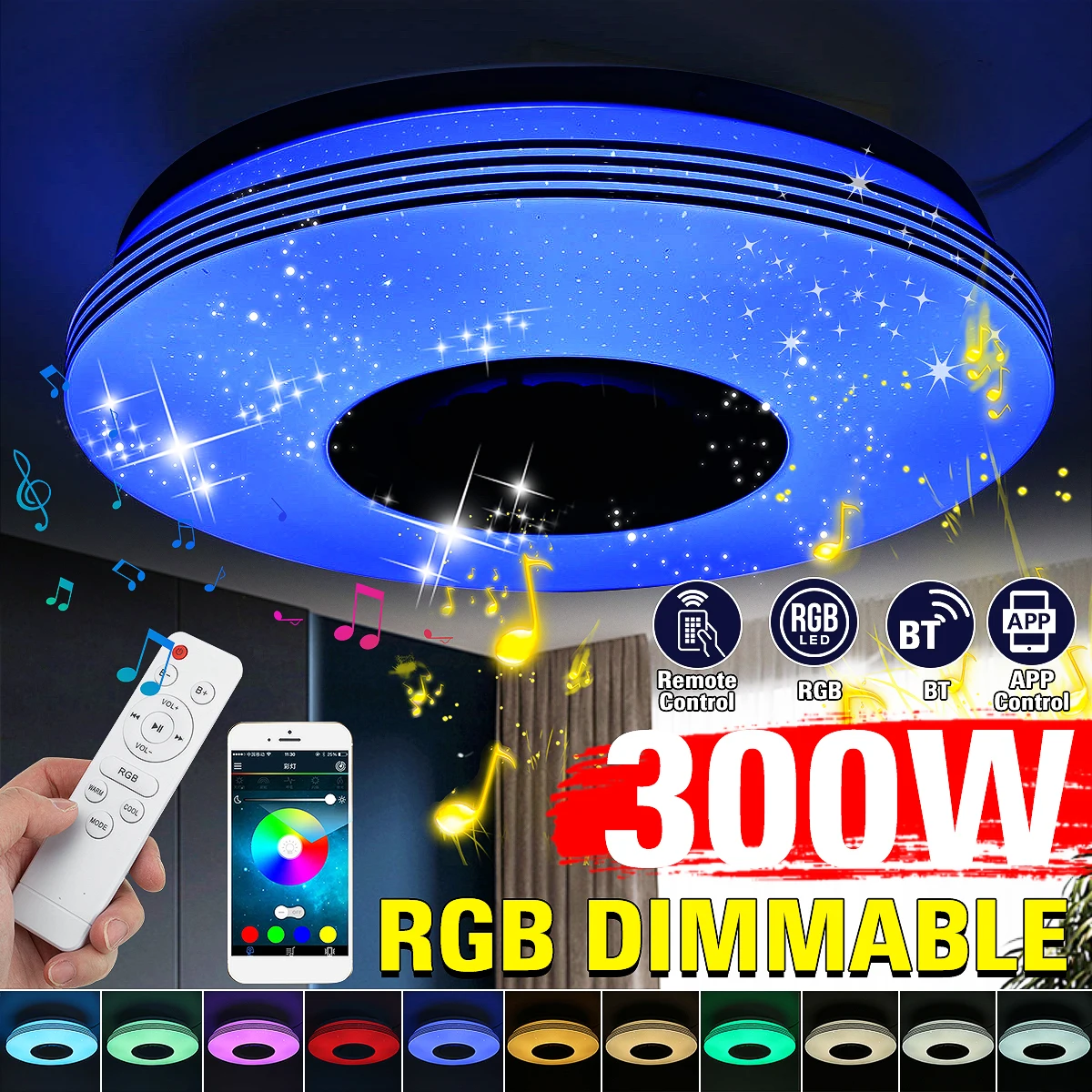 300 Вт современный RGB Диммируемый светодиодный потолочный светильник s Home Light ing APP bluetooth музыкальный светильник для спальни умный потолочный с...
300 Вт современный RGB Диммируемый светодиодный потолочный светильник s Home Light ing APP bluetooth музыкальный светильник для спальни умный потолочный с...