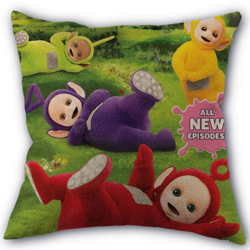 Custom Teletubbies Pillowcase High Quality Home Textile Cotton Linen Fabric 45x45cm One Side Decoration Pillow Cover New 11-17
Custom Teletubbies Pillowcase High Quality Home Textile Cotton Linen Fabric 45x45cm One Side Decoration Pillow Cover New 11-17