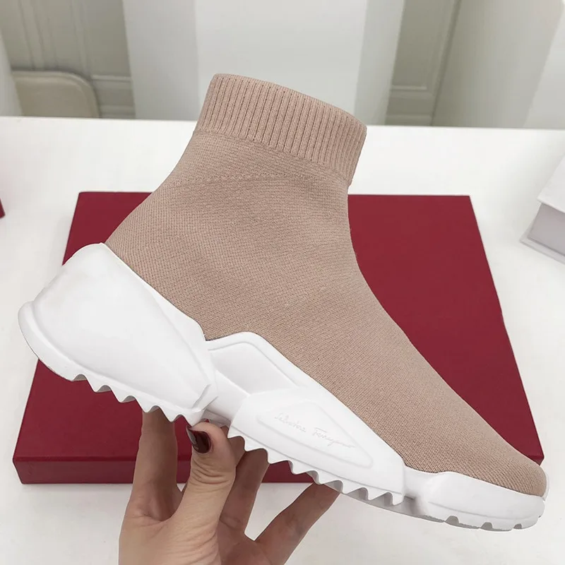 Knitting Woman Boots Solid Ankle Boots Non-slip Platform Sports Shoes Women Slip On Couple Shoes Fashion Concise Boots Hot Sale
Knitting Woman Boots Solid Ankle Boots Non-slip Platform Sports Shoes Women Slip On Couple Shoes Fashion Concise Boots Hot Sale