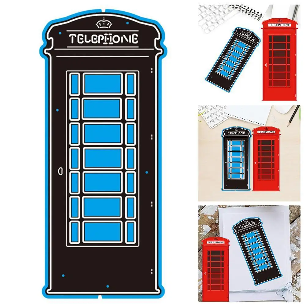 Cutting Dies Telephone Booth New Metal Stencils DIY Scrap Booking Paper Cards Making Decoration
Cutting Dies Telephone Booth New Metal Stencils DIY Scrap Booking Paper Cards Making Decoration