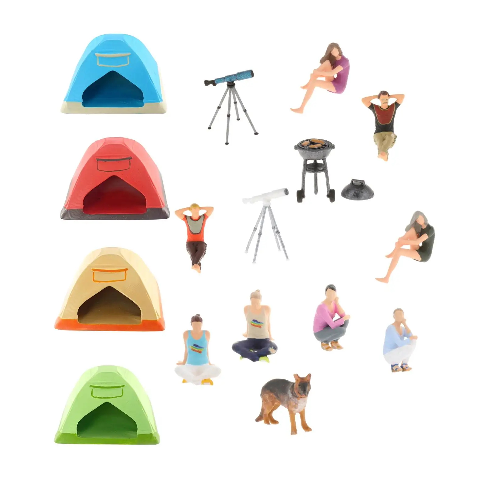 1:64 Figure Doll Resin Model for Miniature Scene Simulation Camping Outdoor Dinner BBQ Scenes Collectible Dolls Toy
1:64 Figure Doll Resin Model for Miniature Scene Simulation Camping Outdoor Dinner BBQ Scenes Collectible Dolls Toy
