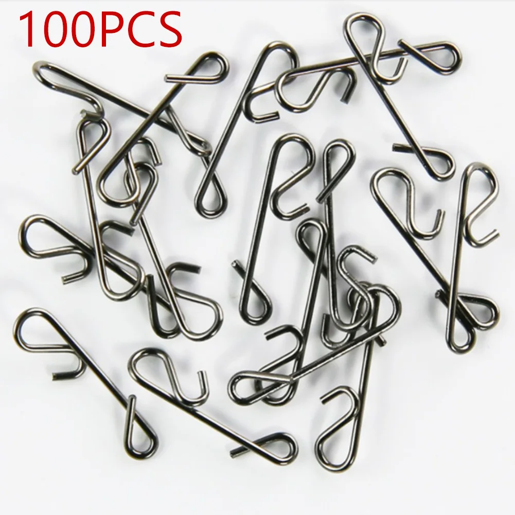 100pcs Fast Fishing Swivel Snap Clips Stainless Steel Swivels Snap Size S-XXL Fishing Accessories Lure Swivels Tackle 2020 Hot
100pcs Fast Fishing Swivel Snap Clips Stainless Steel Swivels Snap Size S-XXL Fishing Accessories Lure Swivels Tackle 2020 Hot