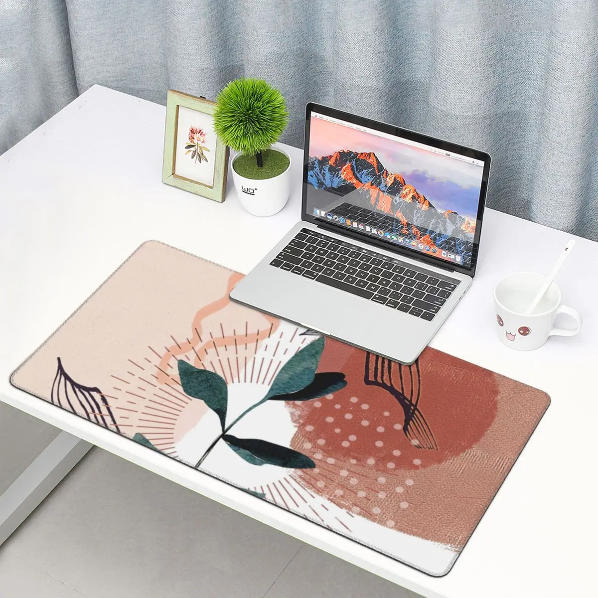 Watercolor Branch Abstract Tropical Keyboard Desk Mat Mousepad Boho Minimalist Art Big Laptop Non-Slip Rubber Computer Mouse pad
Watercolor Branch Abstract Tropical Keyboard Desk Mat Mousepad Boho Minimalist Art Big Laptop Non-Slip Rubber Computer Mouse pad