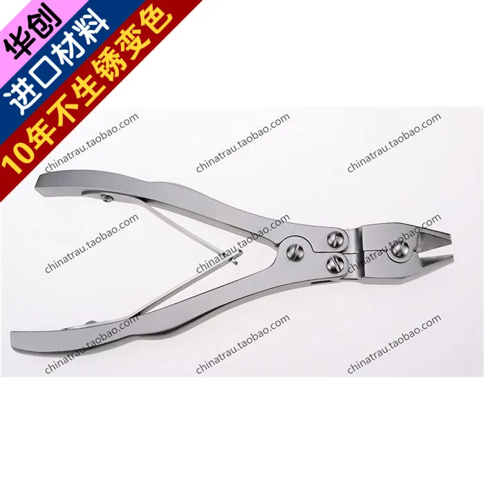 Orthopedic instrument Medical Energetically Oblique shear Titanium Cable scissor stainless steel wire bone Screw plate pin cuter
Orthopedic instrument Medical Energetically Oblique shear Titanium Cable scissor stainless steel wire bone Screw plate pin cuter