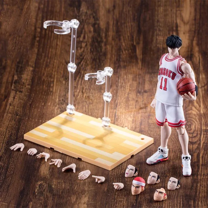 GREAT TOYS Dasin Rukawa Kaede Action Figure SLAM DUNK GT Model Toy NO.11 White Clothing Pvc Toys
GREAT TOYS Dasin Rukawa Kaede Action Figure SLAM DUNK GT Model Toy NO.11 White Clothing Pvc Toys
