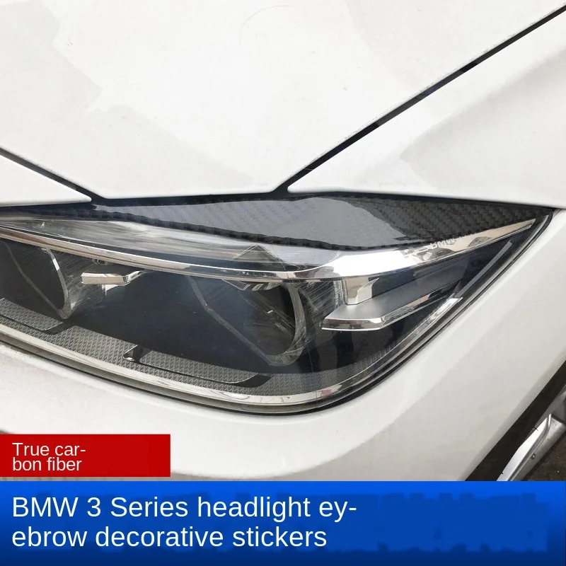 Airspeed Carbon Fiber Car Headlight Eyebrows Sticker Decoration Stickers for BMW F30 320i 316i 3 Series 2013-2019 Accessories
Airspeed Carbon Fiber Car Headlight Eyebrows Sticker Decoration Stickers for BMW F30 320i 316i 3 Series 2013-2019 Accessories