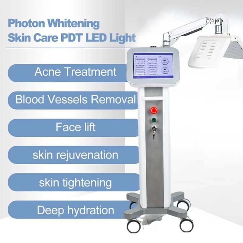 

Новинка 2021 года, аппарат Pdt для салона красоты со светодиодсветильник кой/терапия сисветильник, лечение акне/терапия с крассветильник том