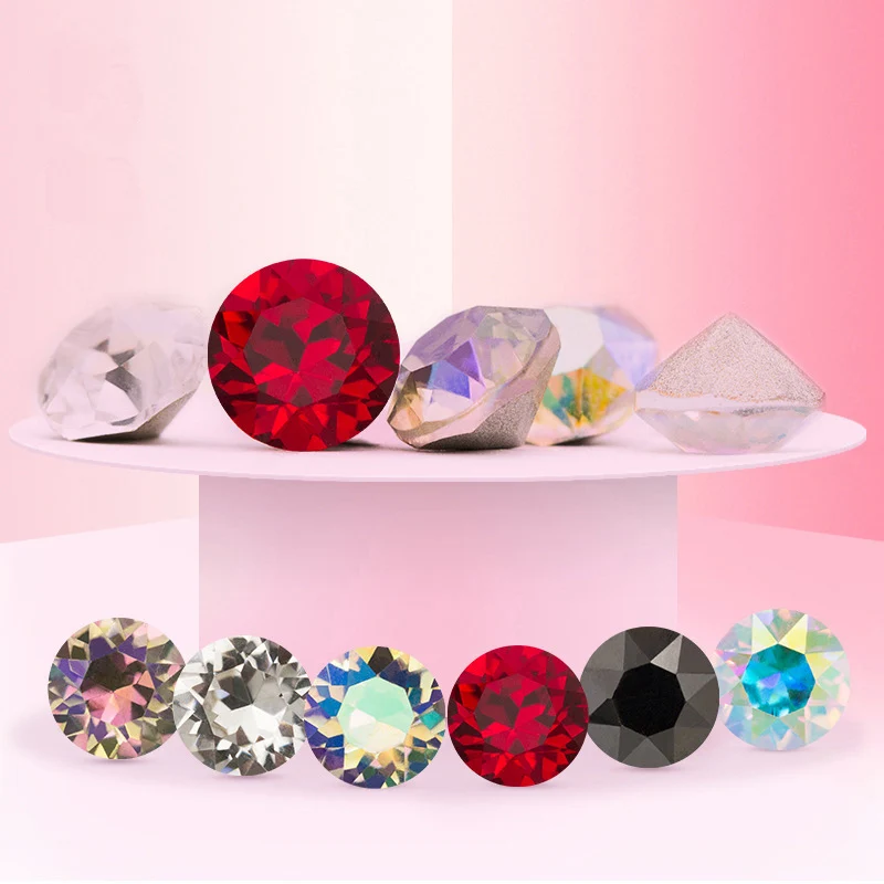 10pcs/lot 4/5/6/7/8/10mm High-end Crystal Glass Diamond Sharp Bottom Shiny Nail For Nail Stickers Jewelry Making Findings
10pcs/lot 4/5/6/7/8/10mm High-end Crystal Glass Diamond Sharp Bottom Shiny Nail For Nail Stickers Jewelry Making Findings