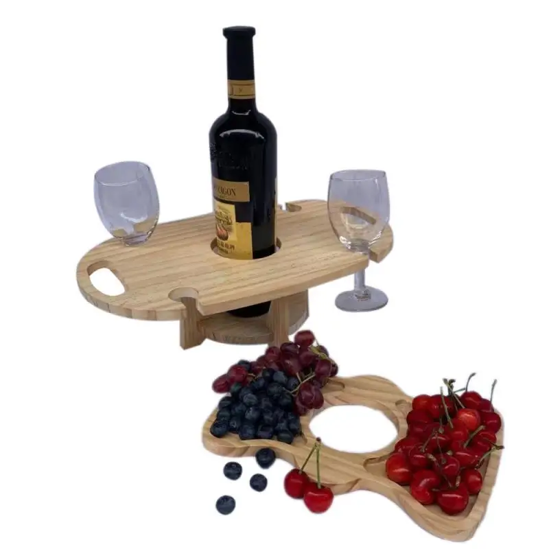 Wooden Outdoor Folding Picnic-table With Glass Holder 2 In 1 Wine Glass Rack Outdoor Wine Table Wooden Table Easy To Carry Wine
Wooden Outdoor Folding Picnic-table With Glass Holder 2 In 1 Wine Glass Rack Outdoor Wine Table Wooden Table Easy To Carry Wine