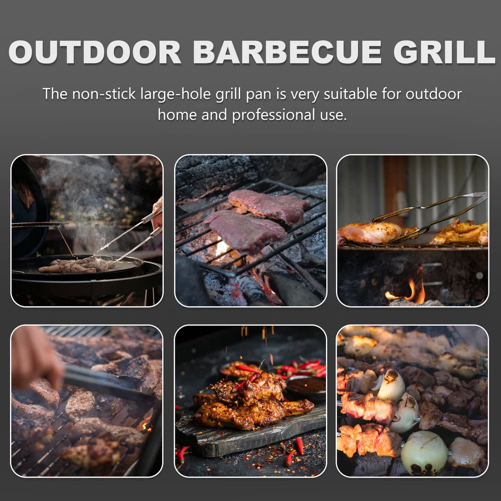 1Pc Outdoor Stainless Steel Pepper Grill Practical Barbecue Grill Tool (Silver)
1Pc Outdoor Stainless Steel Pepper Grill Practical Barbecue Grill Tool (Silver)
