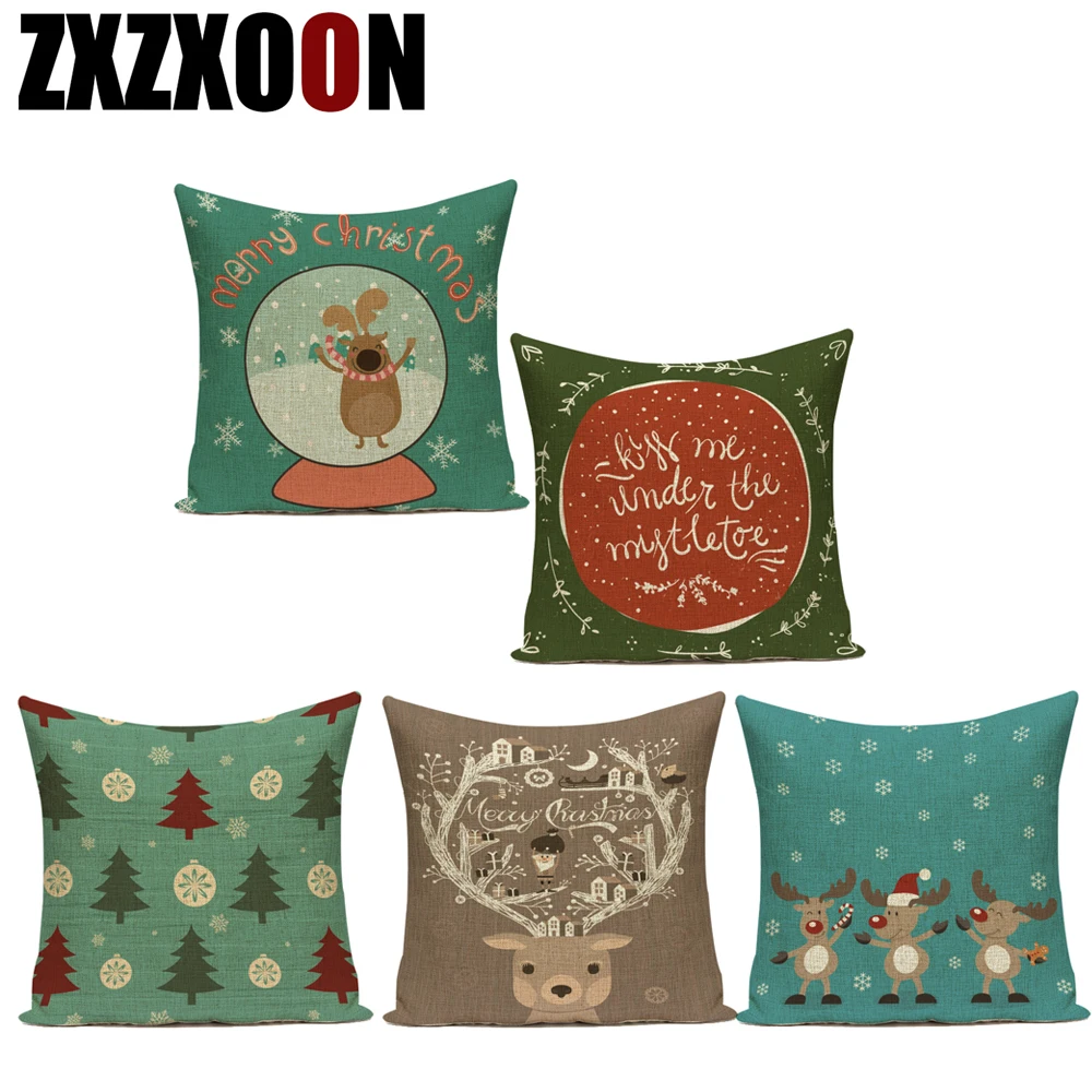 Декоративные диванные подушки Чехол стильная футболка с изображением персонажей видеоигр Санта Клаус Веселый Рождественский олень украше...
Декоративные диванные подушки Чехол стильная футболка с изображением персонажей видеоигр Санта Клаус Веселый Рождественский олень украше...