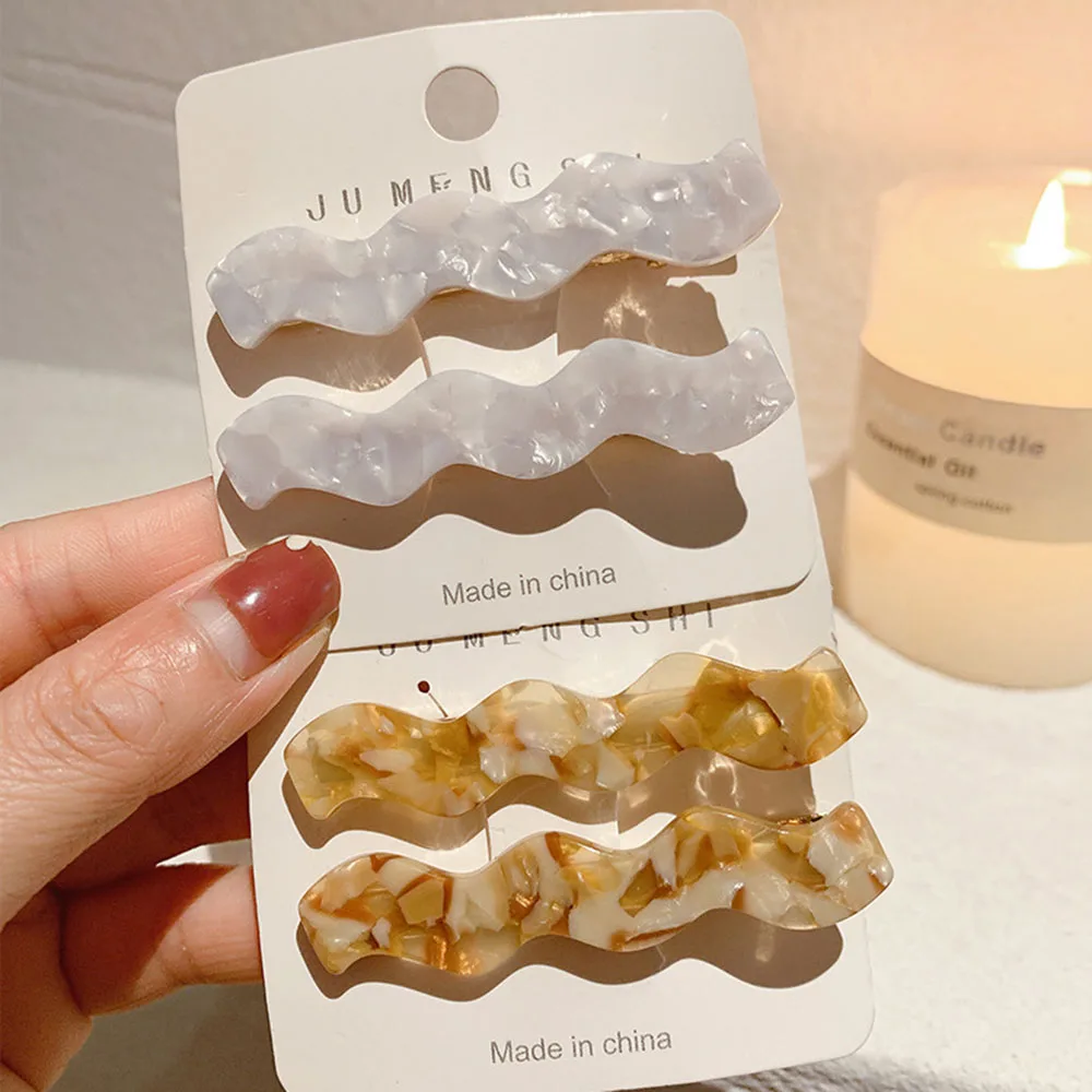 Fashion Geometric Rectangle Hair Clips Leopard Print Floral Barrettes Women Hairpins Bangs Clips Acetate Resin Hair Accessories
Fashion Geometric Rectangle Hair Clips Leopard Print Floral Barrettes Women Hairpins Bangs Clips Acetate Resin Hair Accessories