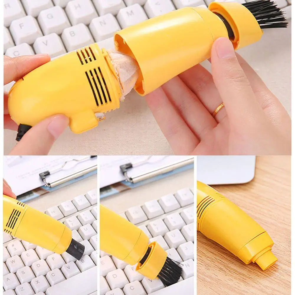 Mini USB Keyboard Cleaner Computer Vacuum PC Laptop Brush Dust Cleaning Kit Supplies For Laptop Desktop Computers Keyboards
Mini USB Keyboard Cleaner Computer Vacuum PC Laptop Brush Dust Cleaning Kit Supplies For Laptop Desktop Computers Keyboards