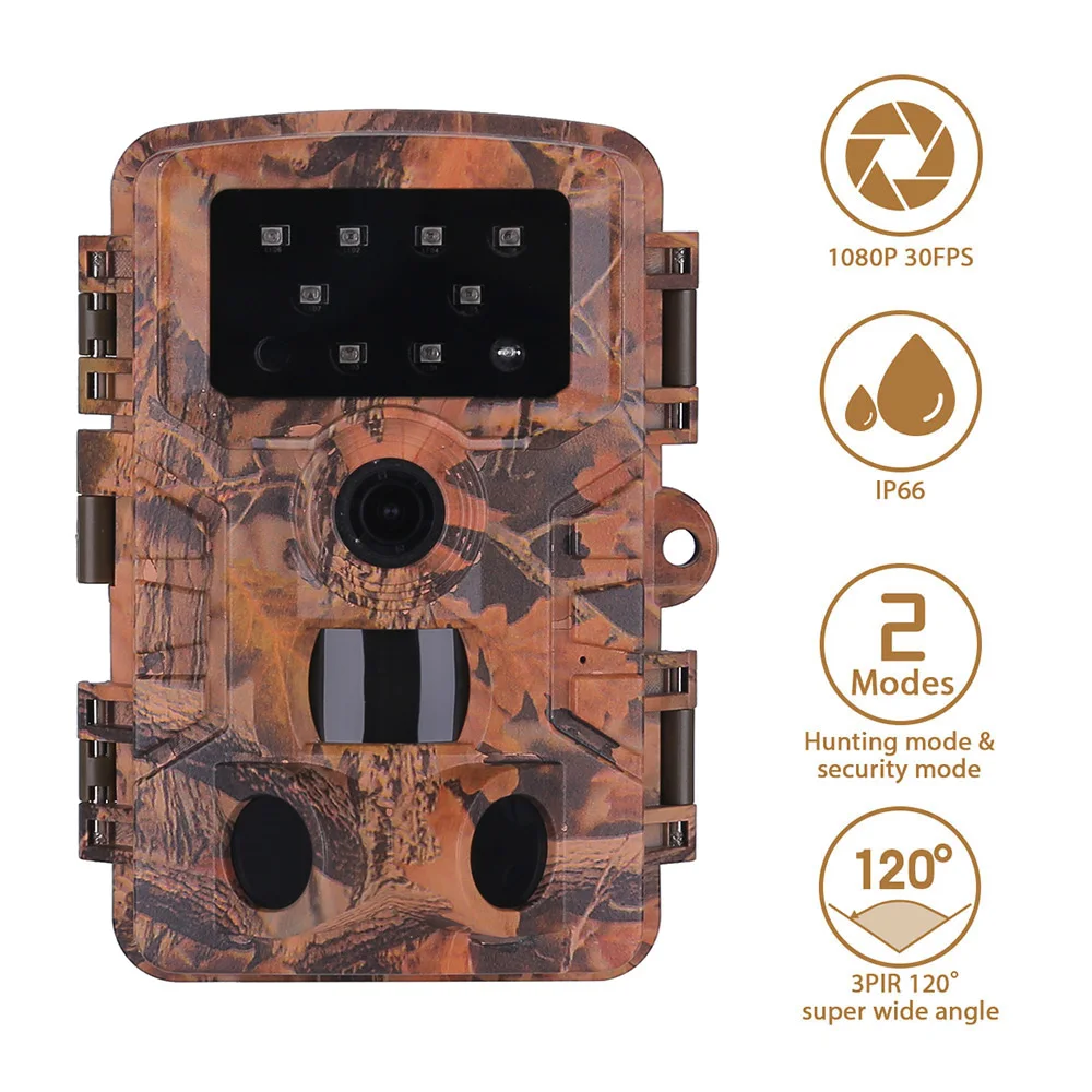 Охота Камера 16MP IP65 Водонепроницаемый 0,2 s быстрая съемка PIR Сенсор цифровой след Камера для приготовления пищи на воздухе Дикая Охота на олен... 
Охота Камера 16MP IP65 Водонепроницаемый 0,2 s быстрая съемка PIR Сенсор цифровой след Камера для приготовления пищи на воздухе Дикая Охота на олен...