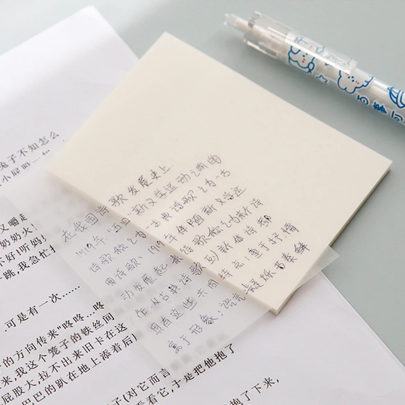 50 Sheets Of Cute Bear Transparent Notes Notepad Diary Fixed Sheet Scrapbook Decoration Card School Stationery
50 Sheets Of Cute Bear Transparent Notes Notepad Diary Fixed Sheet Scrapbook Decoration Card School Stationery