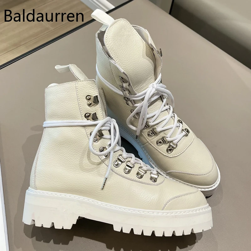 Baldauren Women Boots Free Shipping Brand Luxury Genuine Leather Lace Up Gladiator Motorcycle Boot Winter Booties
Baldauren Women Boots Free Shipping Brand Luxury Genuine Leather Lace Up Gladiator Motorcycle Boot Winter Booties