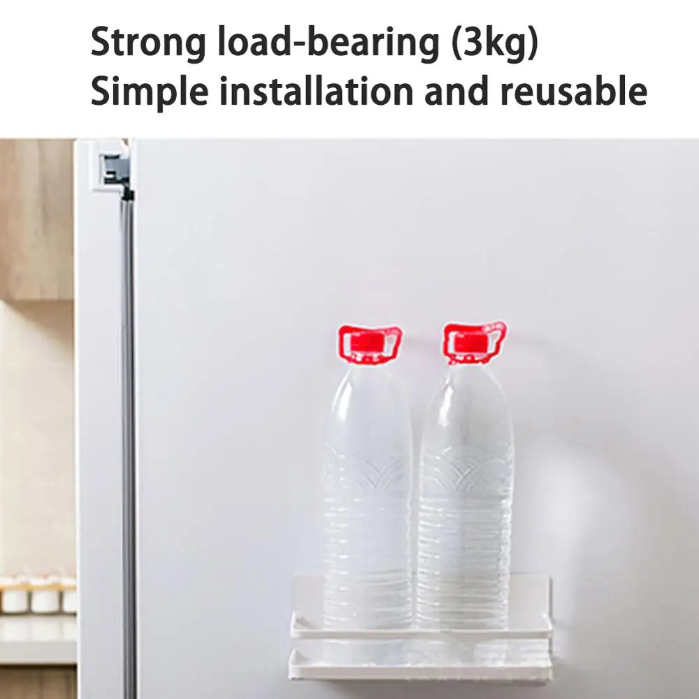 Japanese Style Refrigerator Shelf Magnetic Absorption Storage Rack Fridge Wall-mounted Storage Holder for Spice Seasoning
Japanese Style Refrigerator Shelf Magnetic Absorption Storage Rack Fridge Wall-mounted Storage Holder for Spice Seasoning