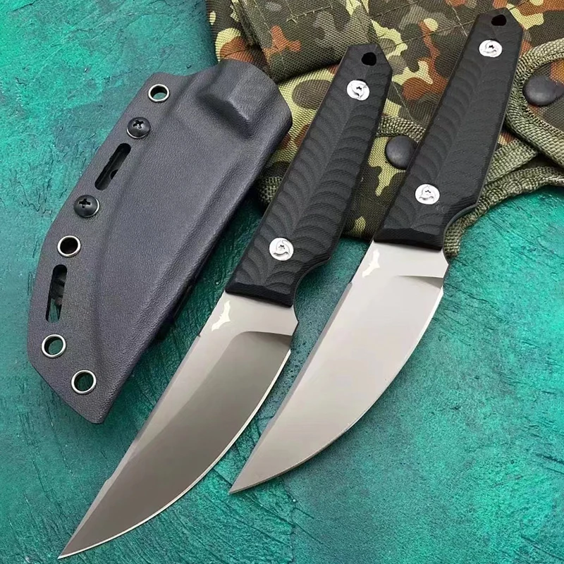 DC53 steel full Tang Tactical Knife Survival Camping Outdoor Tools Collection Hunting Knives With Imported K sheath as a gife
DC53 steel full Tang Tactical Knife Survival Camping Outdoor Tools Collection Hunting Knives With Imported K sheath as a gife